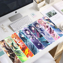 Load image into Gallery viewer, XL Anime Demon Slayer Mousepad HD Printing Computer Gamers Locking Lock Edge Mouse Pad XXL90x40cm Keyboard PC Desk Pad Csgo Pad.
