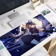 Load image into Gallery viewer, XL Anime Demon Slayer Mousepad HD Printing Computer Gamers Locking Lock Edge Mouse Pad XXL90x40cm Keyboard PC Desk Pad Csgo Pad.
