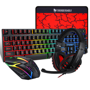 Gaming Keyboard, Wired Gaming Mouse, Game Pad (Combo set)