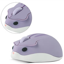 Load image into Gallery viewer, Wireless 2.4G Cute Mouse Hamster Designed Creative Mause Ergonomic USB Optical Mini 1200 DPI Mini Mice Kid Gifts For PC Laptop
