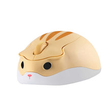 Load image into Gallery viewer, Wireless 2.4G Cute Mouse Hamster Designed Creative Mause Ergonomic USB Optical Mini 1200 DPI Mini Mice Kid Gifts For PC Laptop
