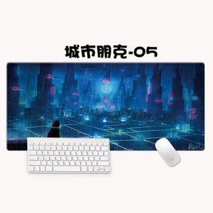 Retro/Futuristic Mouse pad