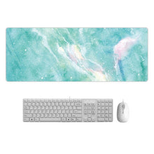 Load image into Gallery viewer, Nordic Style Marble Mousepad Laptop Gamer Mousepad Computer Desk Pads Large Locking Edge Wrist Rests Table Mat Desk Set
