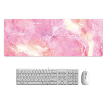 Load image into Gallery viewer, Nordic Style Marble Mousepad Laptop Gamer Mousepad Computer Desk Pads Large Locking Edge Wrist Rests Table Mat Desk Set
